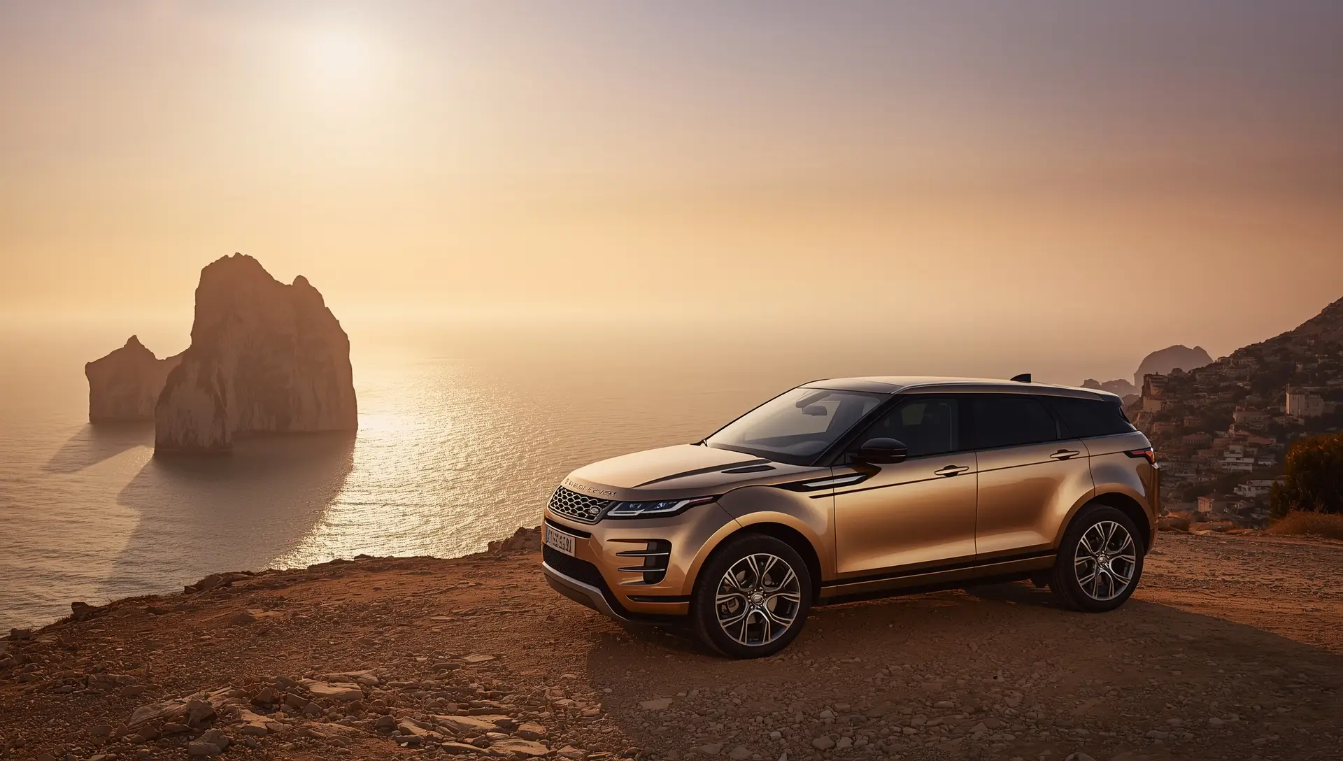 Alquiler Coches Ibiza - Paisaje y Coche